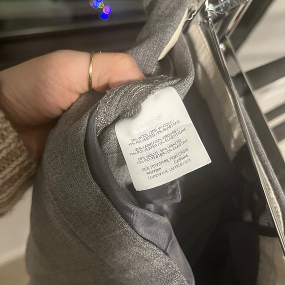 Jcrew gray Martie pants 00p - Picture 4 of 5